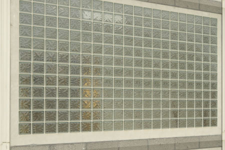 Glass sales block masonry